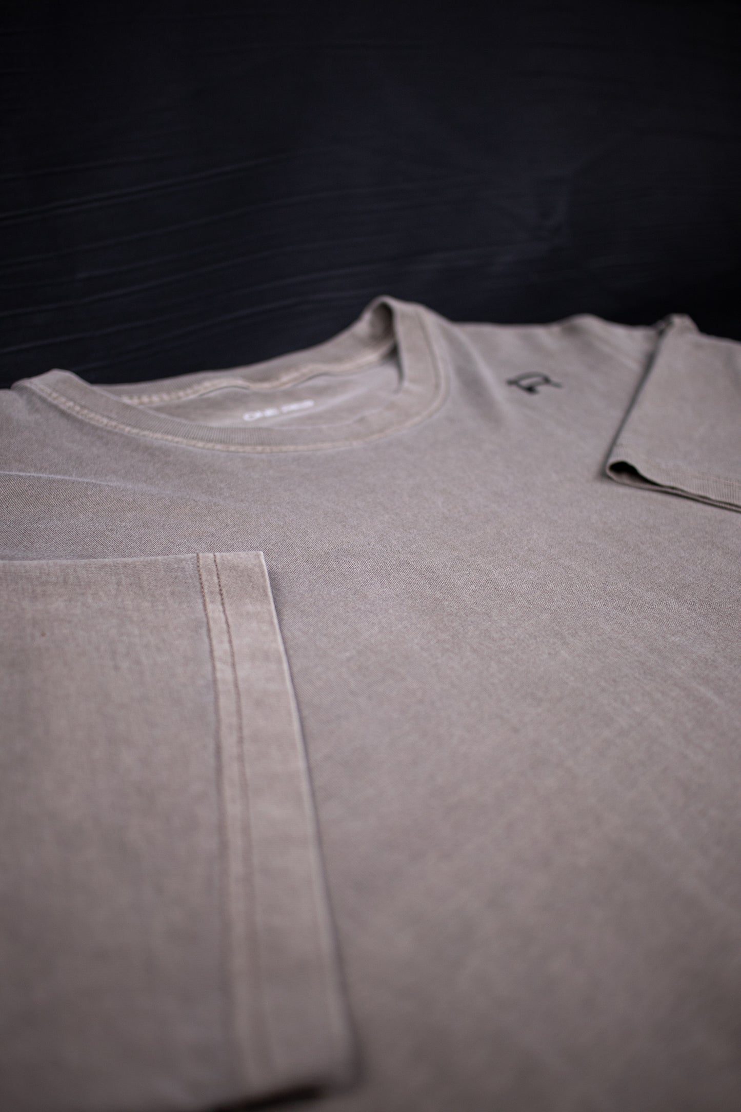 Tan Oversized Tee