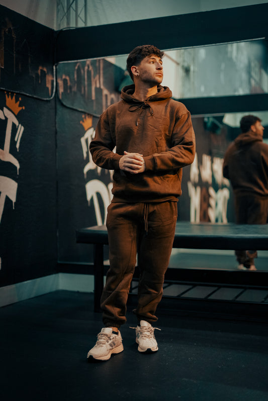 Brown Oversized Sweatshirt