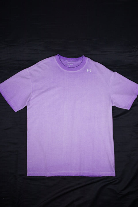 Purple Exotic Oversized Tee