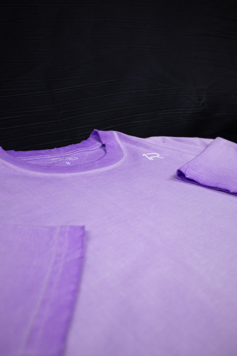 Purple Exotic Oversized Tee