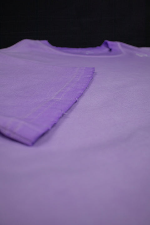 Purple Exotic Oversized Tee