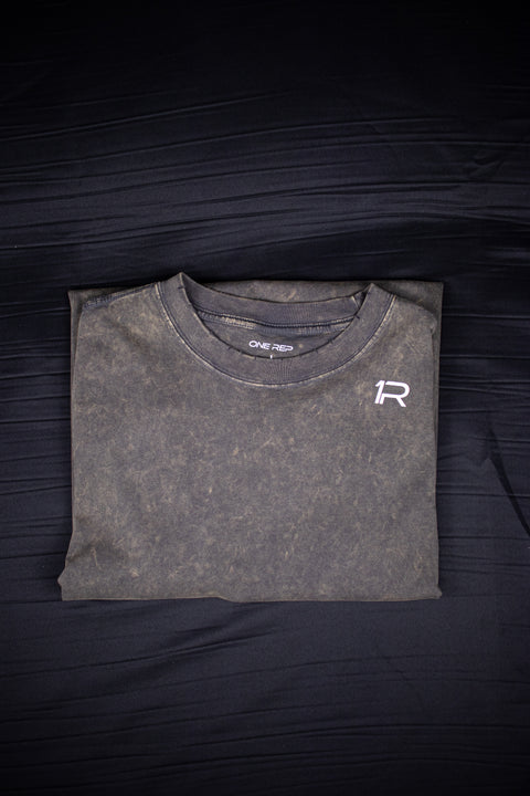 Brown Washed Vintage Oversized Tee