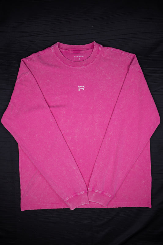 Pink Washed Long Sleeve