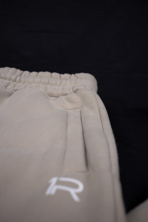 Cream Oversized Jogger