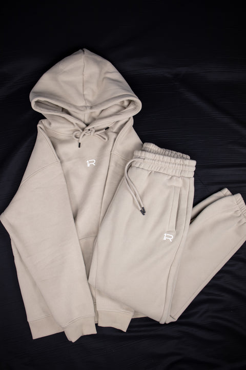 Cream Oversized Jogger