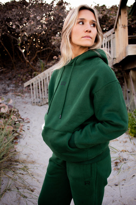 Green Oversized Sweat Shirt